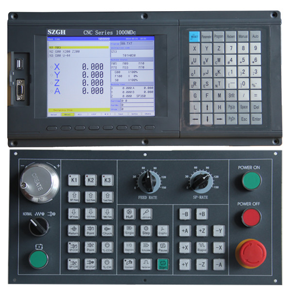 ATC Function CNC Milling Controller / CNC Router Controller With Linear /