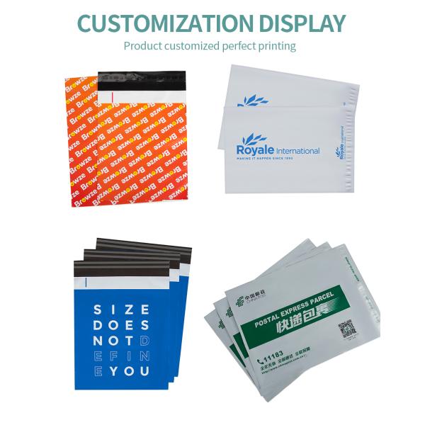 Poly Material Envelope Packaging Custom Printed Big Polymailers 10x13 Poly Mailers Envelope Pouch Express Service Packaging