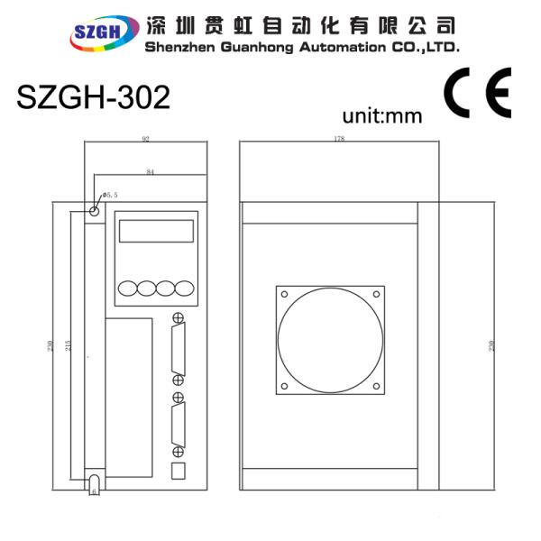 Gantry Type CNC Servo Drive1-2.3KW For CNC Double Motor , Frequency Adjustable
