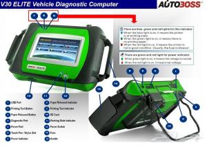 Quality Original SPX Multi-functional Auto Diagnostic Tools Autoboss V30 Elite Super Scanner for sale