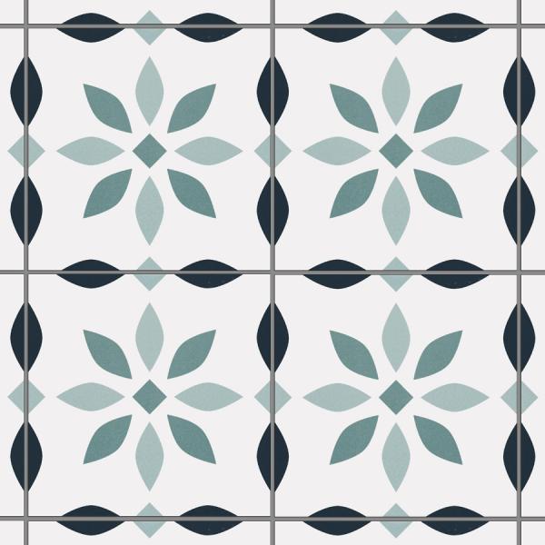 Light Green Ceramic Rustic Tile 250x250mm for Indoor Floor