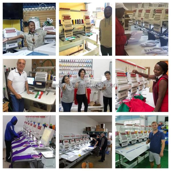 For WONYO New Single Head Flat Embroidery Machine Computerized Cording Chenille Embroidery for Home Use featuring Motor Bearing