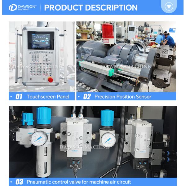 High Efficiency Automatic Injection Blow Molding Machine for PET Cream Containers with 220V/380V Voltage