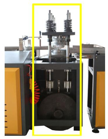 Eco Friendly Paper Dona Making Machine , Uncoated Automatic Paper Plate Machine