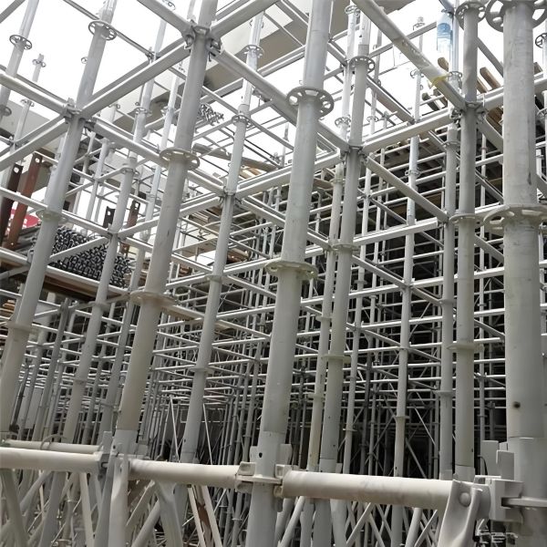 Galvanised Movable Scaffolding Metal Step Board Bolt Connected