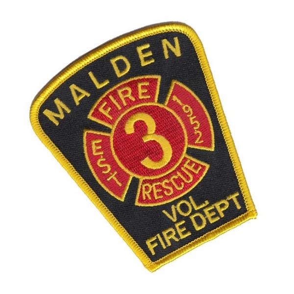 Personalised Iron On 3D Fire Rescue Velcro Patches For Clothes