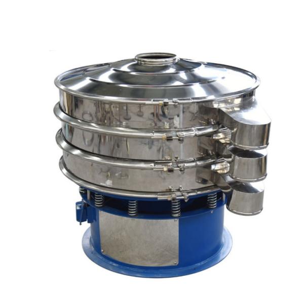 High Frequency Round Multi Deck Rotary Vibrating Screen Sieving Machine for Natural Organic Barley Grass Powder
