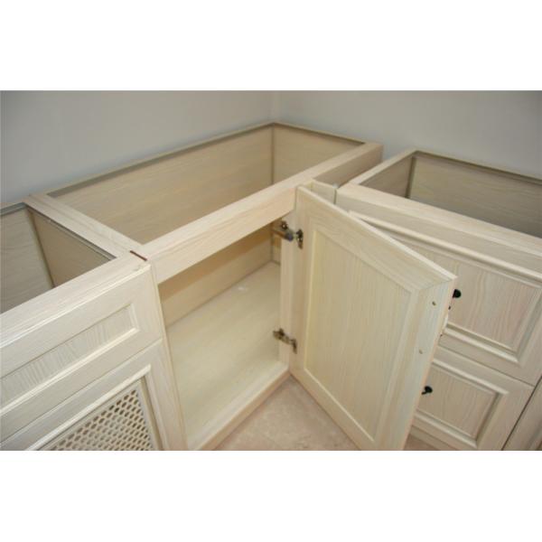 Modern Aluminum Extrusion Profiles Kitchen Cabinets With Marble Table