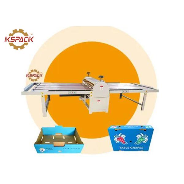 Platform Type Corrugated Box Die Cutting Machine With Creasing 1500mm