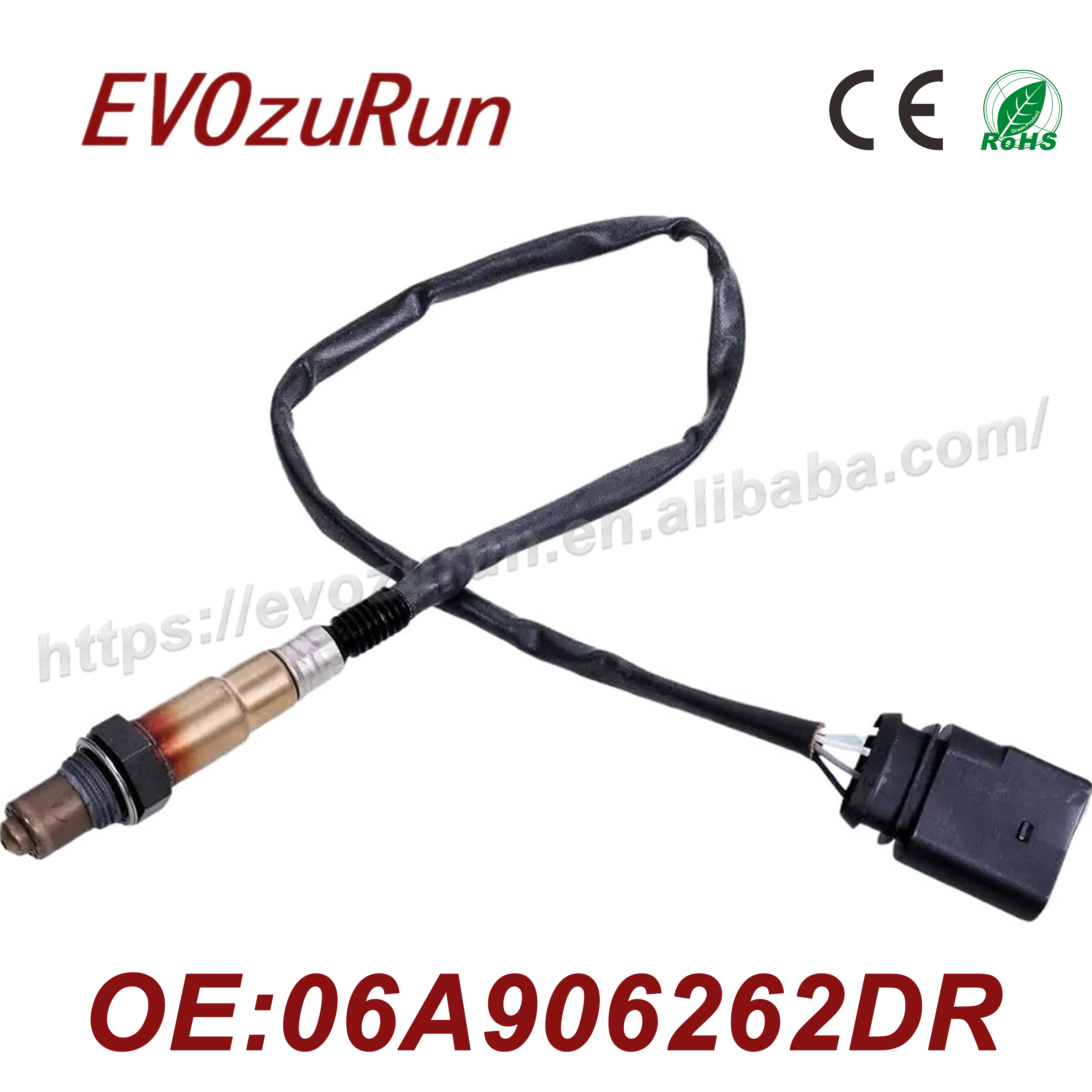Factory Direct Downstream Oxygen Sensor 06A906262DR Lambda Sensor for VW Skoda Octavia 2.0L 2009 Golf V Golf VI Jetta V 2.0L