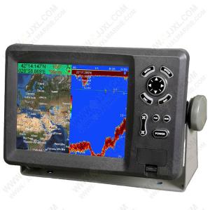China LCD GPS Compatible C-Map MAX Marine Fish Finder on sale