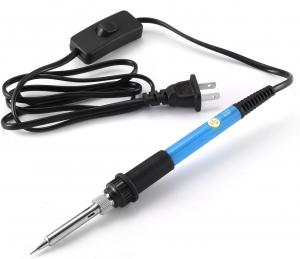 143cm Cable 18.5cm Length 220V 60W Electric Soldering Iron