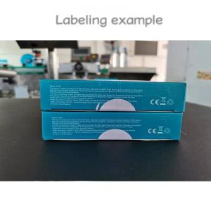 Fully automatic flat corner labeling machine CH-606 box corner labeling machine