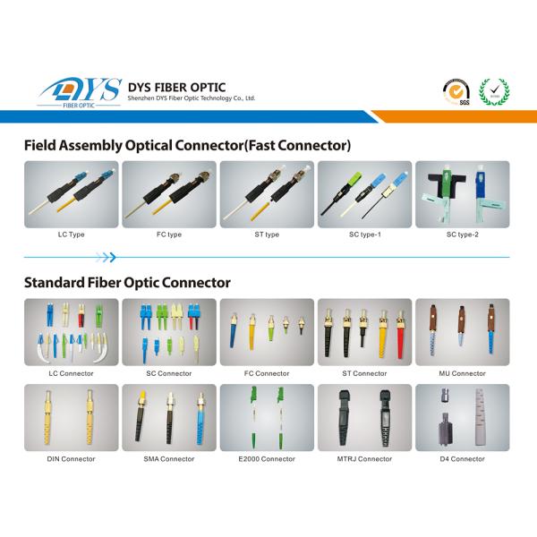 St PC 3.0mm Simplex Optical Fiber Connectors Multimode For Telecommunication