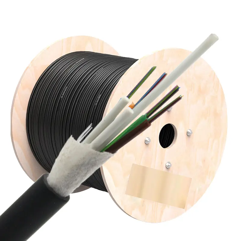 GYFTY Optical Fiber Cable 60core Non-Armoured HDPE Jacket for Self Supporting