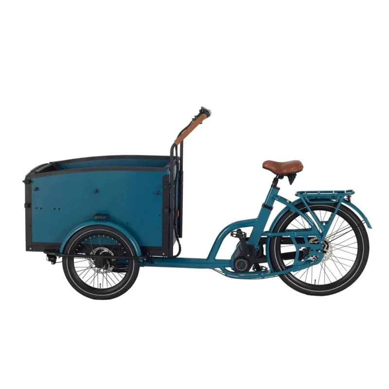 Customizable Electric Cargo Bike with Versatile Accessory Options