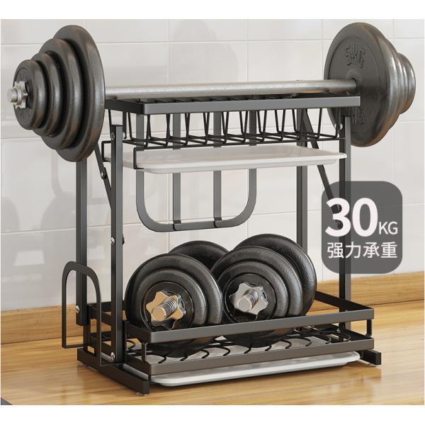 Rustproof 30KG Loading 3 Tier Stainless Steel Dish Drying Rack Foldable