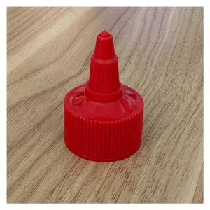 China 28/410 Squeeze Bottle Cap Red Dropped Twist Top Cap for Liqui Bottle Durable Design on sale