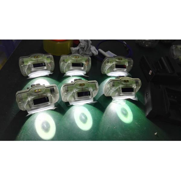 1.78W 13000lux Cordless Mining Headlamp For Hard Hat