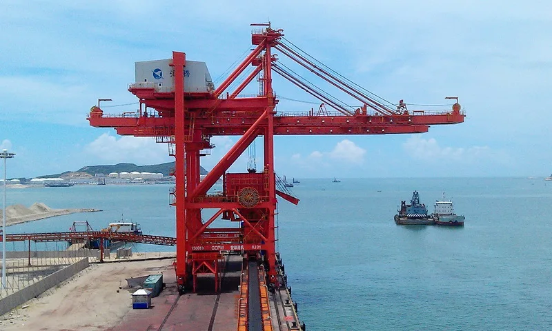 STS Container Crane for High Efficiency Port Loading Operations