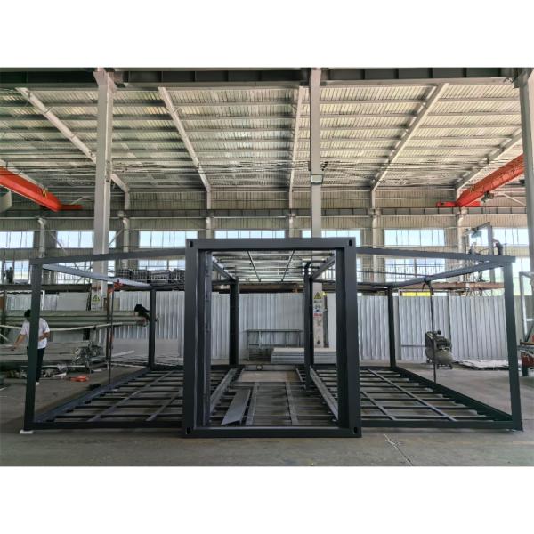 Expandable Modular House Folded Dimensions For Quick And Easy Assembly