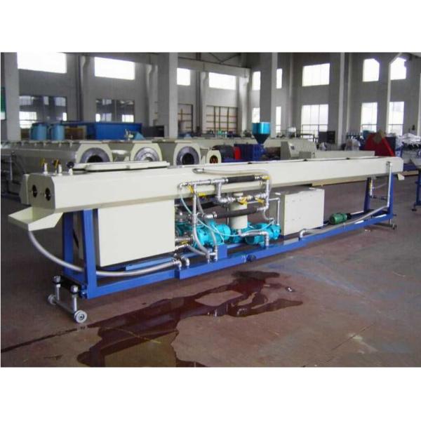 Full Automatic Plastic Extrusion Machine , Pvc Twin pipe Extrusion Production Line