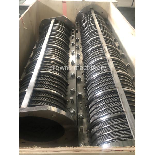 Stainless Steel 316L Rotary Drum Filter Solid Liquid Separators Wedge Wire Screen