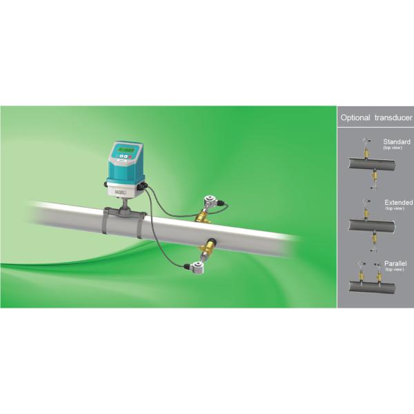 KUFF2000 Fixed Insertion Ultrasonic Flow Meter with ±1% Accuracy for DN50-DN6000 Pipe Sizes and Bi-directional Measurement