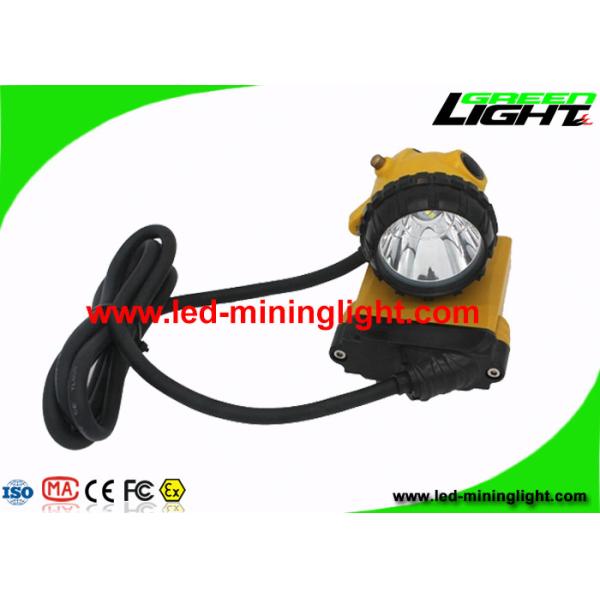 Explosion Proof Mining Cap Lights 25000 Lux Highest Lumens For Opening Pit