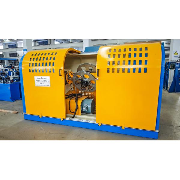 Tangential Type Non Metallic Taping Machine For Cable Wrapping Half-cut Auxiliary Cable Equipment