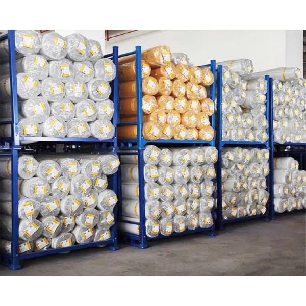 A19: Foldable Stacking rack Demountable Stacking rack for Canvas Textile Rolls Fabric Stackable Rack