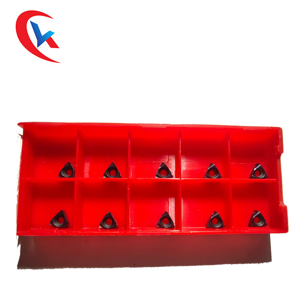 OEM CNC Lathe Triangle Carbide Threading Tool Insert Coated 08NR1.0ISO