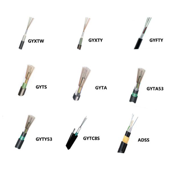 12 Core Sm/mm Underground Fiber Optic Cable G657A