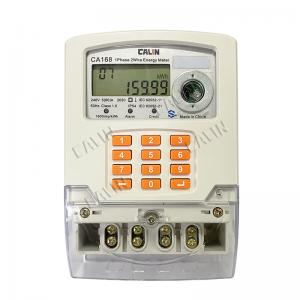 Quality Rual Electrification 240V Single Phase Prepaid Meter Smart Electricity Meter for sale