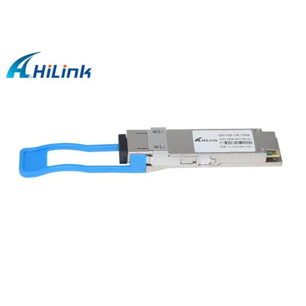 QSFP28 CWDM4 SFP Transceiver Module Hot Pluggable 10KM Duplex LC Connector