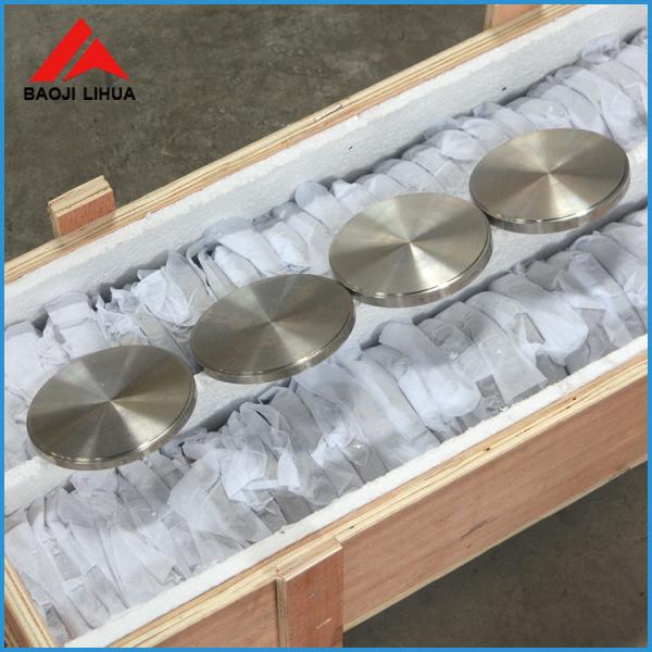 Gr2 Gr4 Titanium Dental Disk With Step 98mm Diameter Customized Pure Titanium Disc