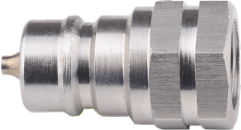 Ball Lock ISO 7241 A Quick Couplings , Stainless Steel Quick Coupling