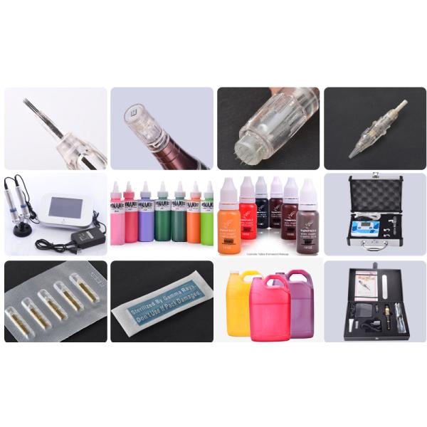 Durable Permanent Makeup Machine , Recharging Auto Derma Microneedle Therapy Machine