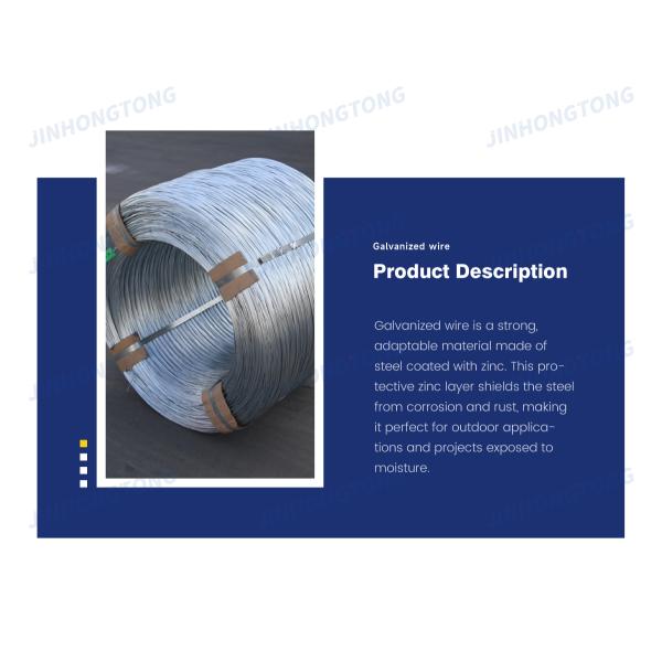 Customized Length Hot Dipped Galvanized Iron Wire for Dependable Performance