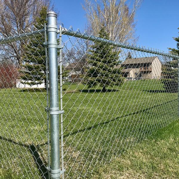 Cyclone Chain Link Mesh Galvanized PVC Coated 50x50mm 2.5in