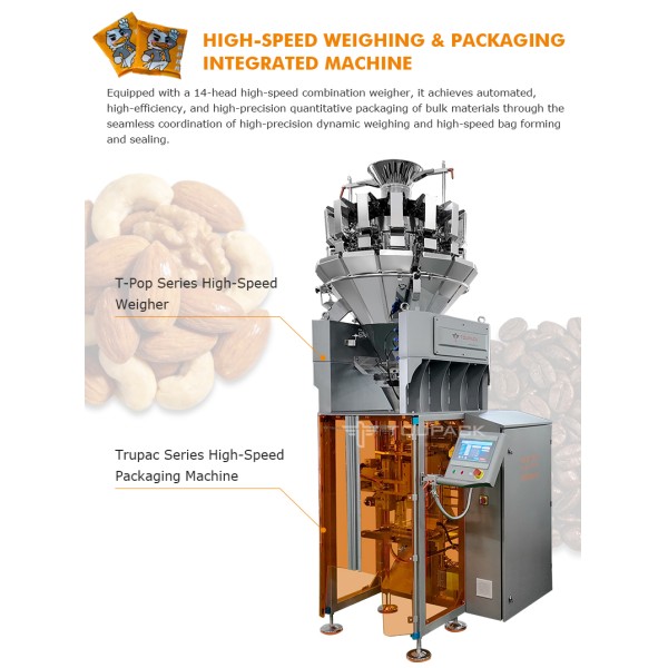 Intelligent Vertical Packaging Machine with Advanced Algorithm and Ultra-Fast Sealing Technology