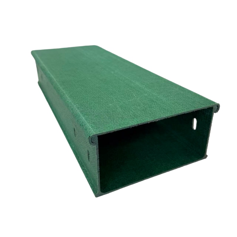 Corrosion Resistant FRP Solid Cable Tray Acid Alkali Proof Construction Insulation Solution