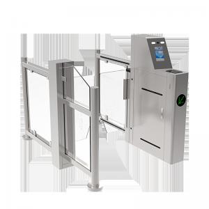 Quality Commercial Building Flap Barrier Turnstile Gate Access Control Automatic 600mm for sale