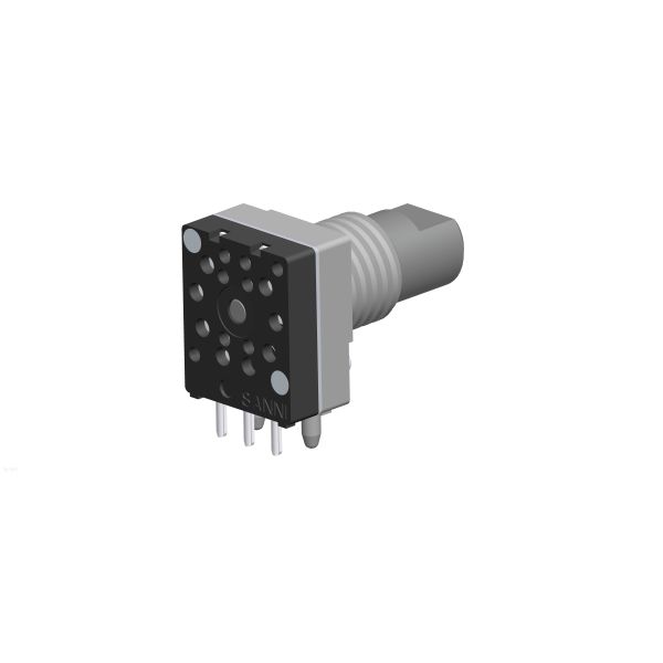 Metal Shaft Contact Rotary Encoder Incremental For Semiconductors