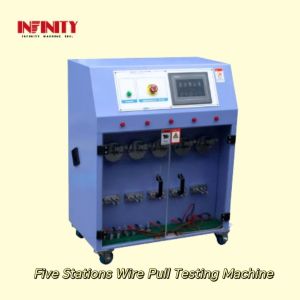Motor Acceleration And Deceleration Time 45ms Five Stations Wire Pull Testing