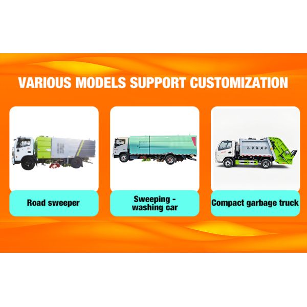 High-speed Driving Multi-functional Sweeper New Energy Sanitation Cleaning Vehicle for Sale