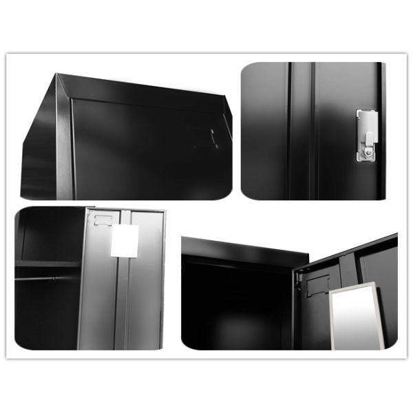 Rohs Single Door Cyber Locker Style Storage Cabinet