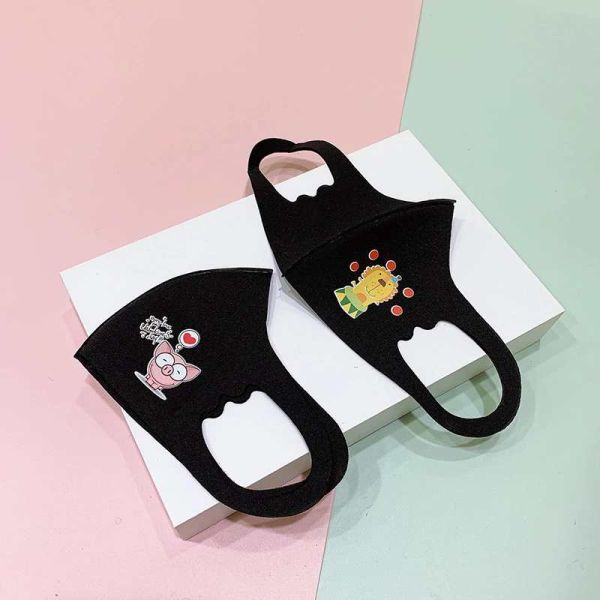 Cartoon Earloop Washable Child Respirator Mask