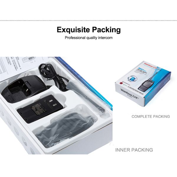Customizable Frequency Range Large-Capacity Cell Walkie-Talkie with Display Function
