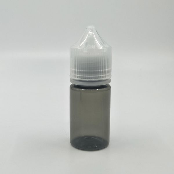 Childproof PET Plastic E Liquid Bottle Square for Accurate E Juice Mixing